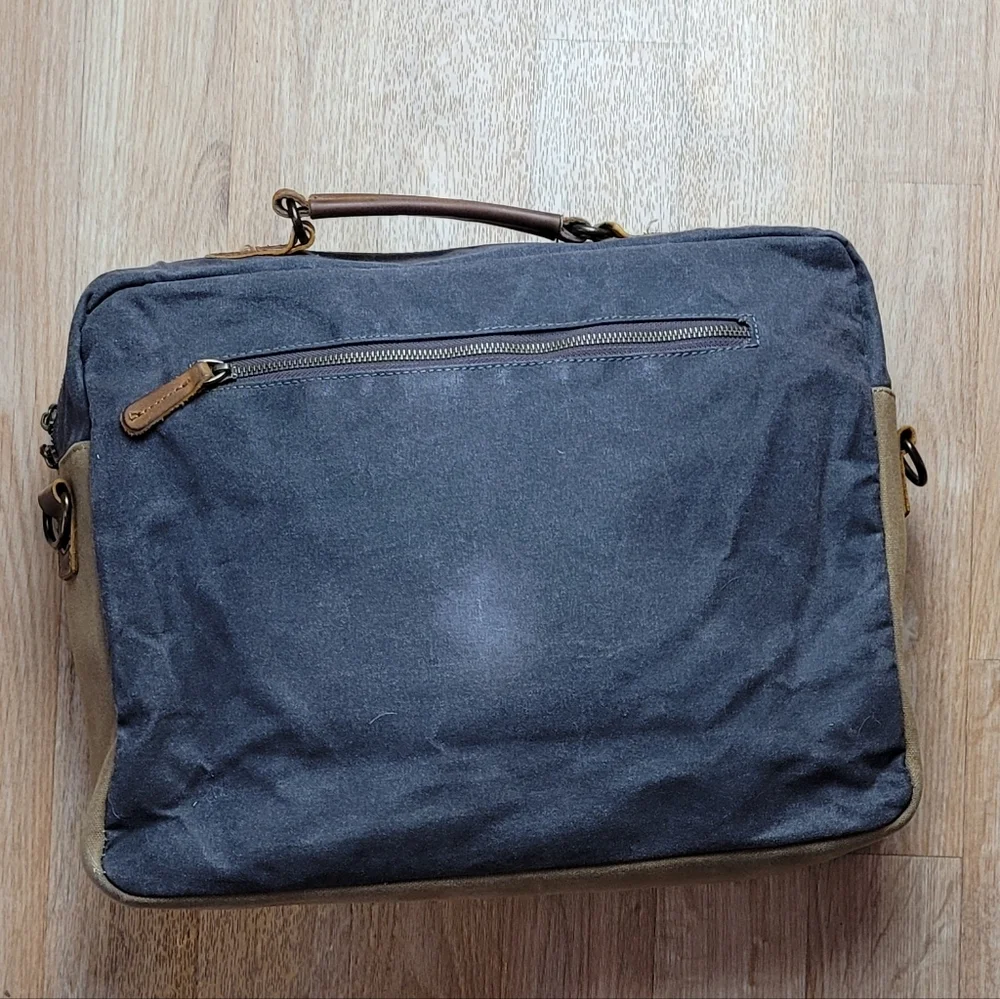 New Hey Vintage Stylish Gray and Brown Men's Bag
